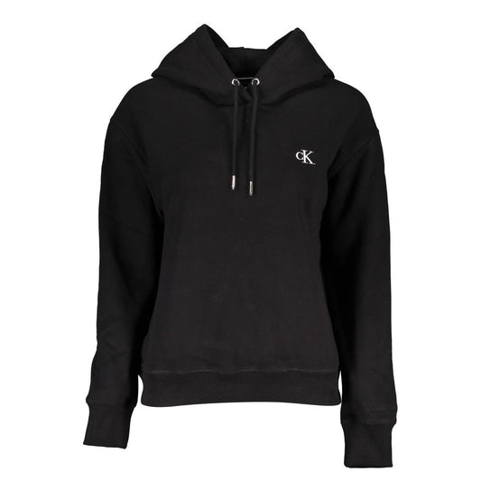 Calvin Klein Damenpullover aus schwarzer Baumwolle