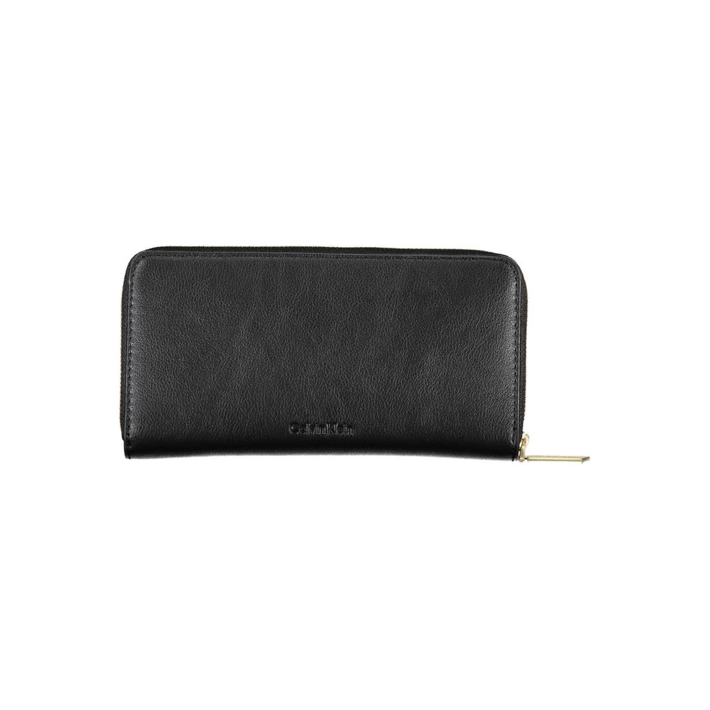 Calvin Klein Schwarze Polyester-Geldbörse