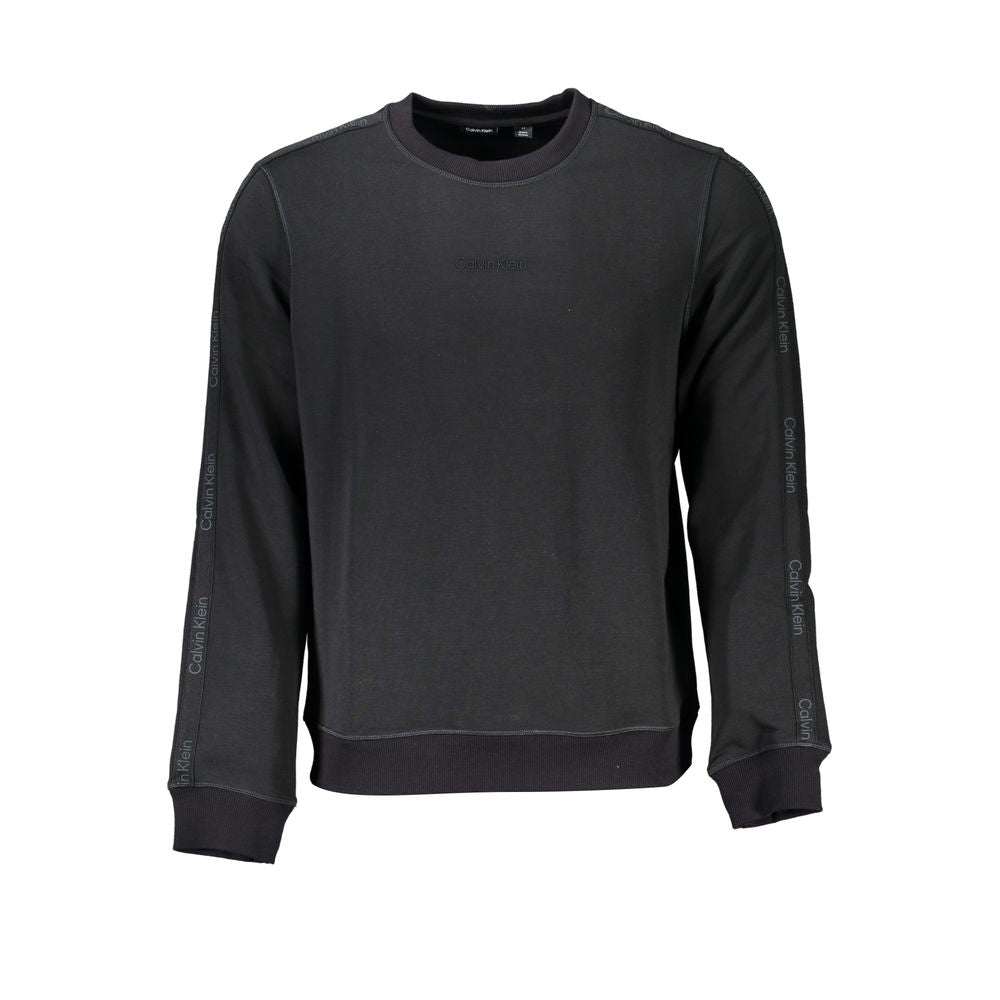 Calvin Klein Schwarzer Polyester Herrenpullover