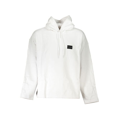 Calvin Klein Weißer Baumwollpullover für Herren