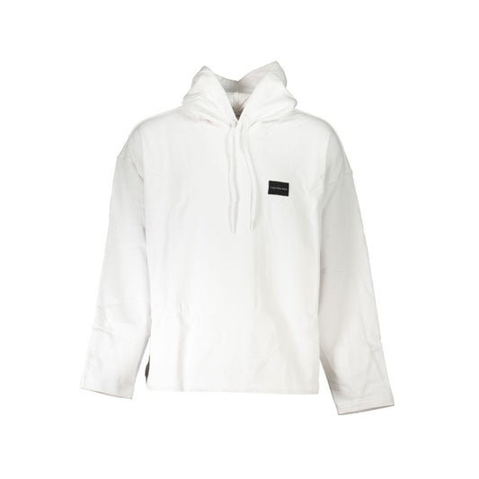 Calvin Klein Weißer Baumwollpullover für Herren