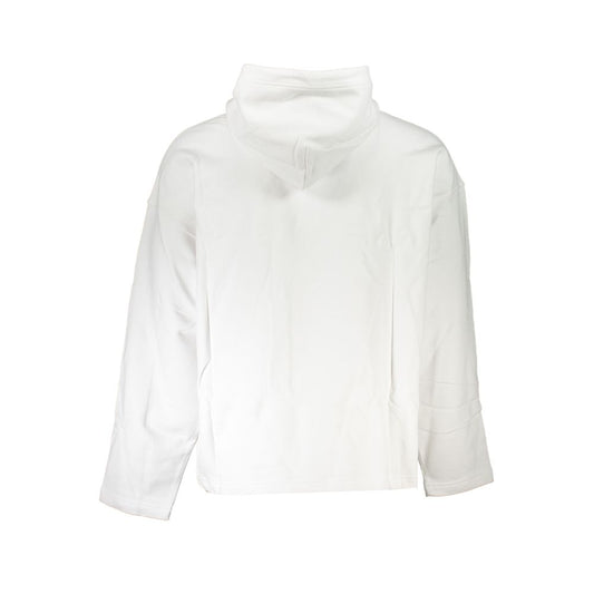 Calvin Klein Weißer Baumwollpullover für Herren