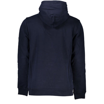 Tommy Hilfiger Blauer Herrenpullover aus Baumwolle mit Kapuze