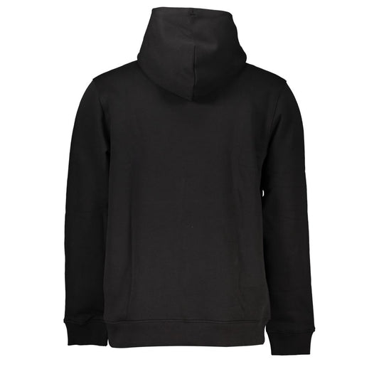 Tommy Hilfiger Schwarzer Baumwollpullover für Herren mit Kapuze