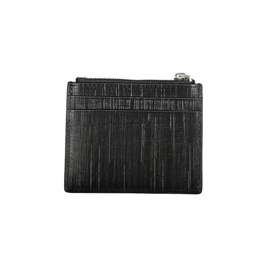 Calvin Klein Schwarze Lederbrieftasche
