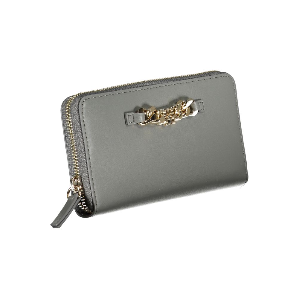 Tommy Hilfiger – Graue Polyethylen-Geldbörse