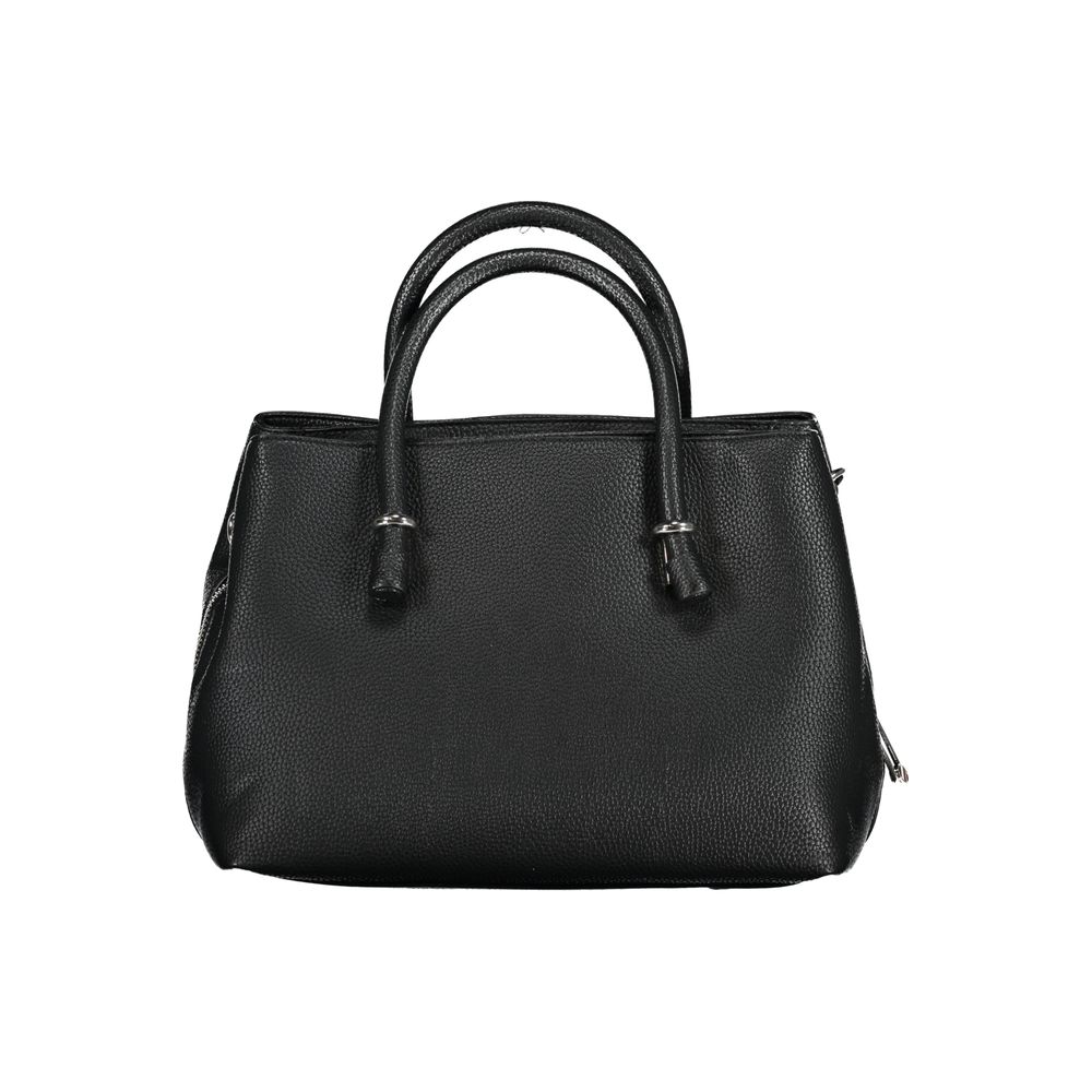 Tommy Hilfiger – Schwarze Polyethylen-Handtasche