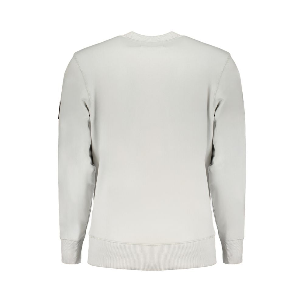 Calvin Klein Grauer Baumwollpullover für Herren
