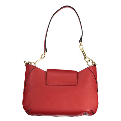 Mario Valentino Rote Polyethylen-Damenhandtasche