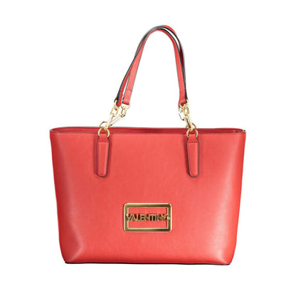 Mario Valentino Rote Polyethylen-Handtasche