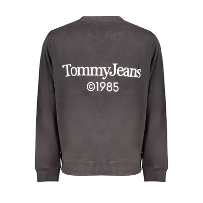 Tommy Hilfiger – Schwarzer Baumwollpullover für Herren
