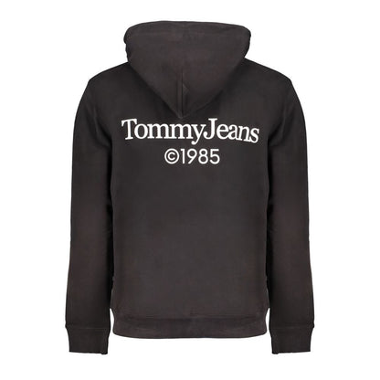 Tommy Hilfiger – Schwarzer Baumwollpullover für Herren