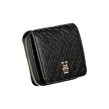 Tommy Hilfiger – Schwarze Polyethylen-Geldbörse