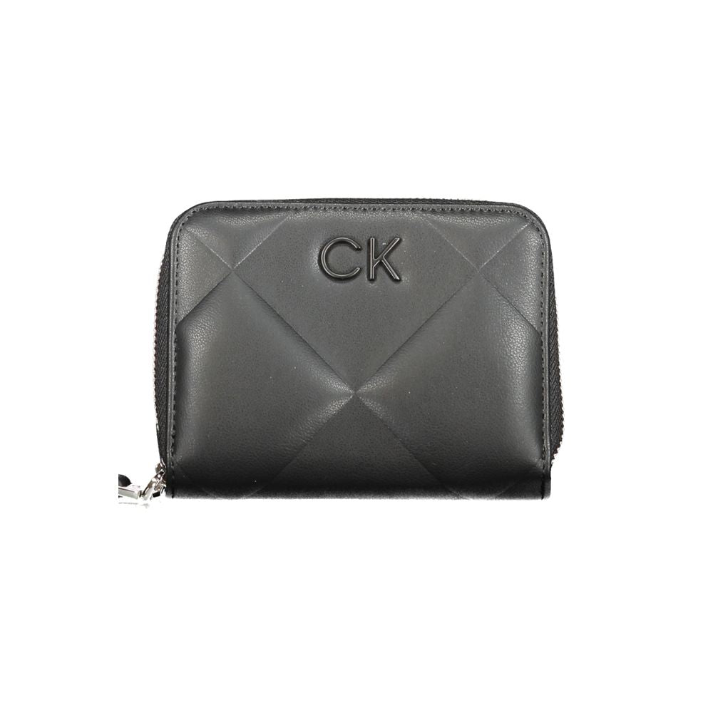 Calvin Klein Schwarze Polyester-Geldbörse