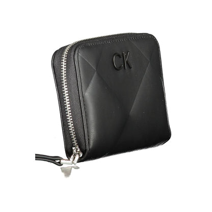Calvin Klein Schwarze Polyester-Geldbörse