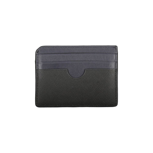 Tommy Hilfiger – Schwarze Lederbrieftasche