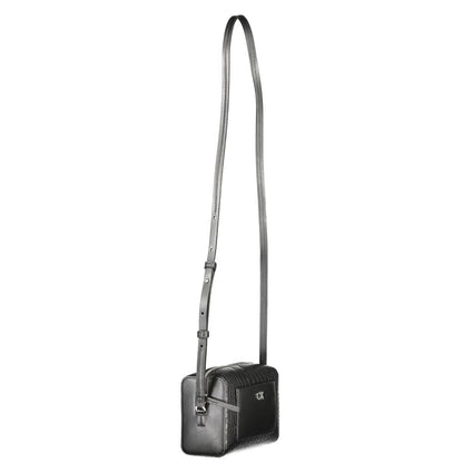 Calvin Klein Schwarze Polyester-Handtasche
