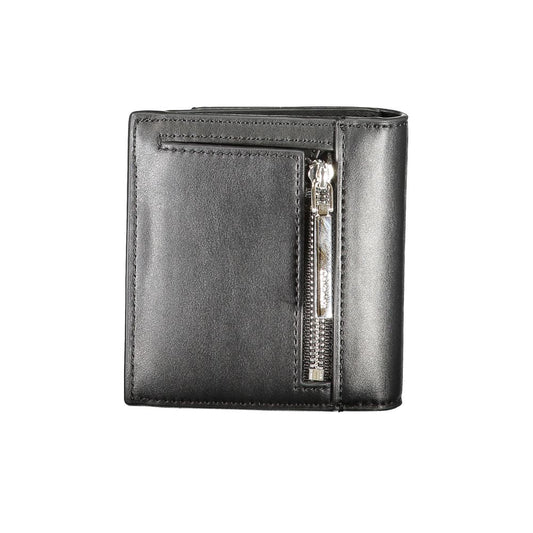 Calvin Klein Schwarze Polyester-Geldbörse