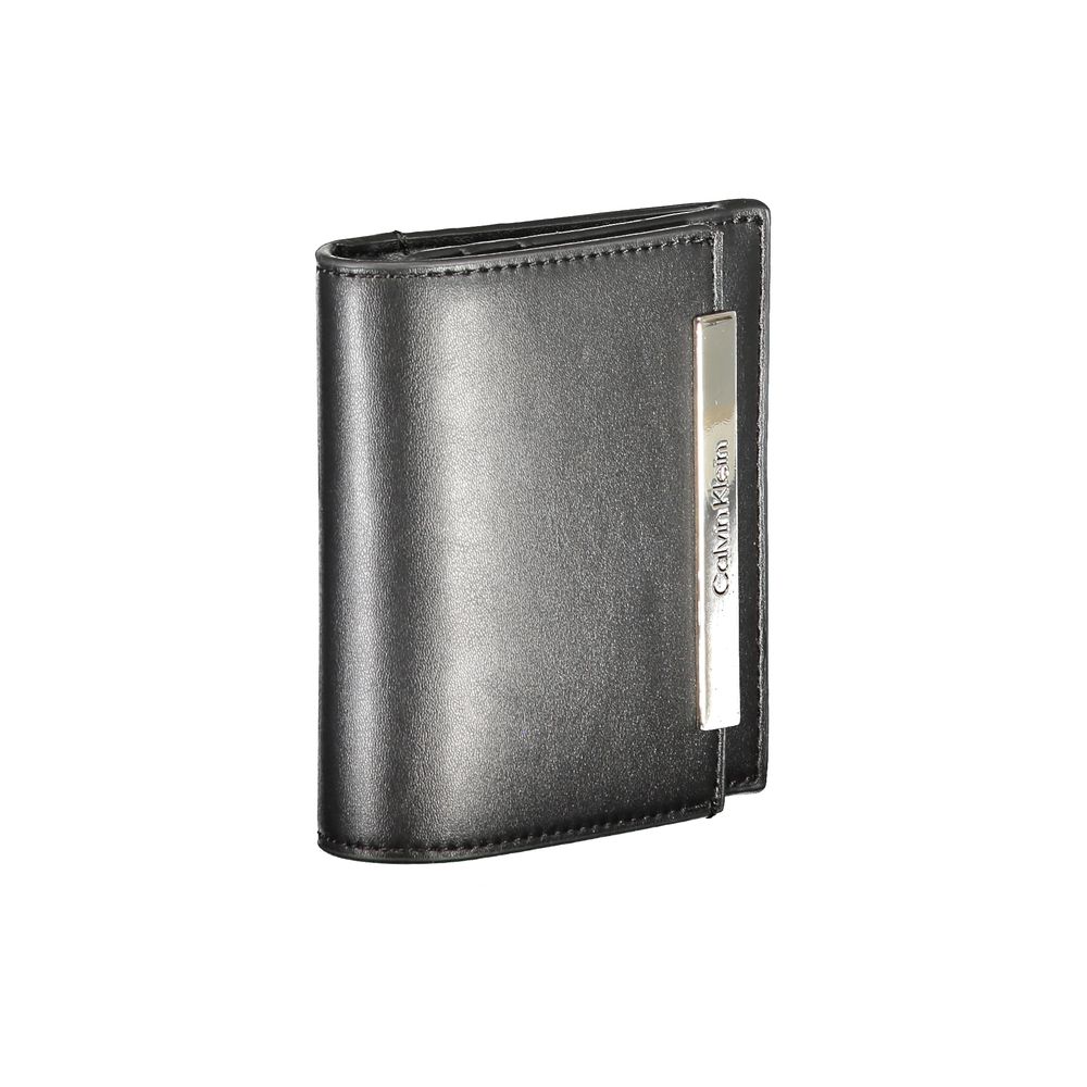 Calvin Klein Schwarze Polyester-Geldbörse
