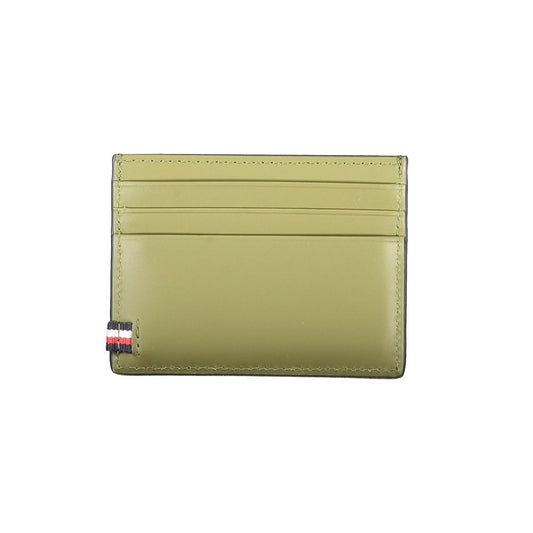 Tommy Hilfiger – Schwarze Lederbrieftasche
