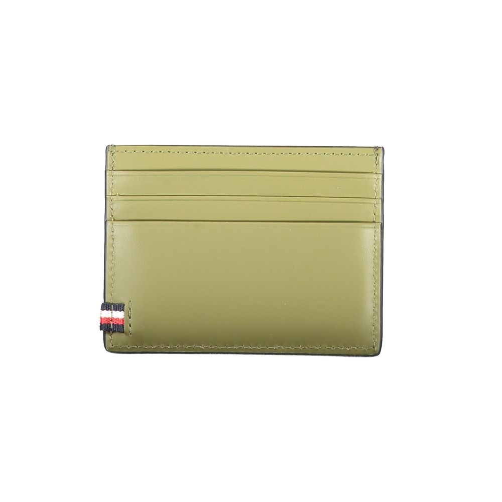 Tommy Hilfiger – Schwarze Lederbrieftasche