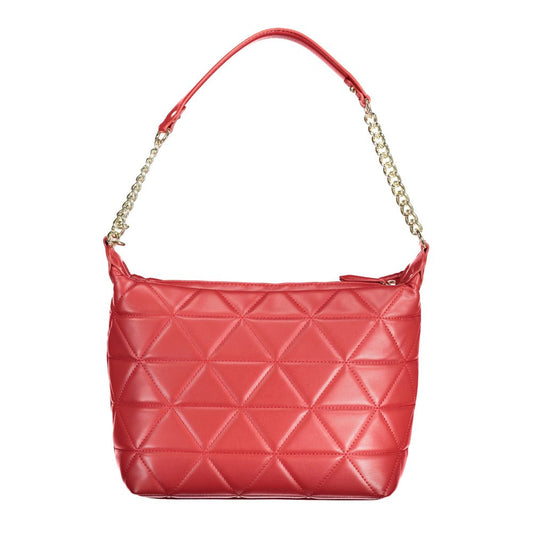 Mario Valentino Rote Polyethylen-Handtasche