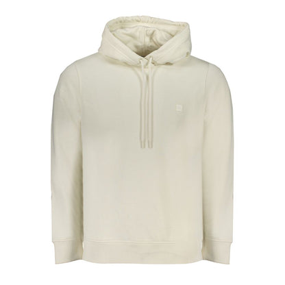 Calvin Klein Weißer Baumwollpullover für Herren