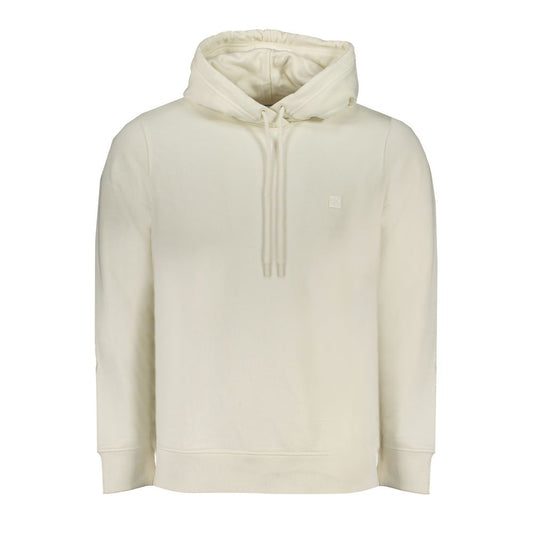 Calvin Klein Weißer Baumwollpullover für Herren