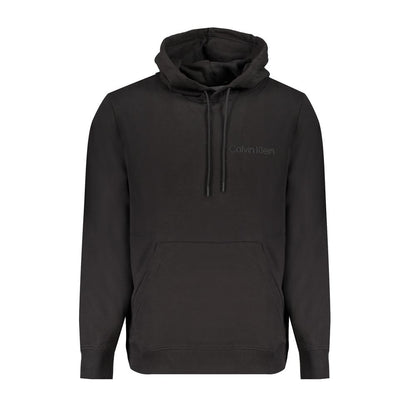 Calvin Klein Herrenpullover aus schwarzer Baumwolle