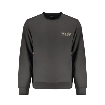 Wrangler – Schwarzer Baumwollpullover für Herren