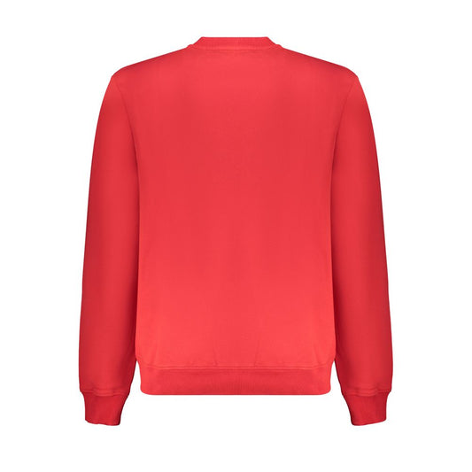 Napapijri Red Organic Cotton Men Sweater