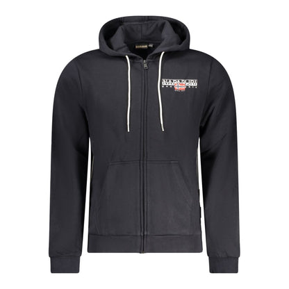 Napapijri Black Cotton Men Sweater