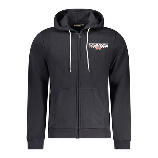 Napapijri Black Cotton Men Sweater