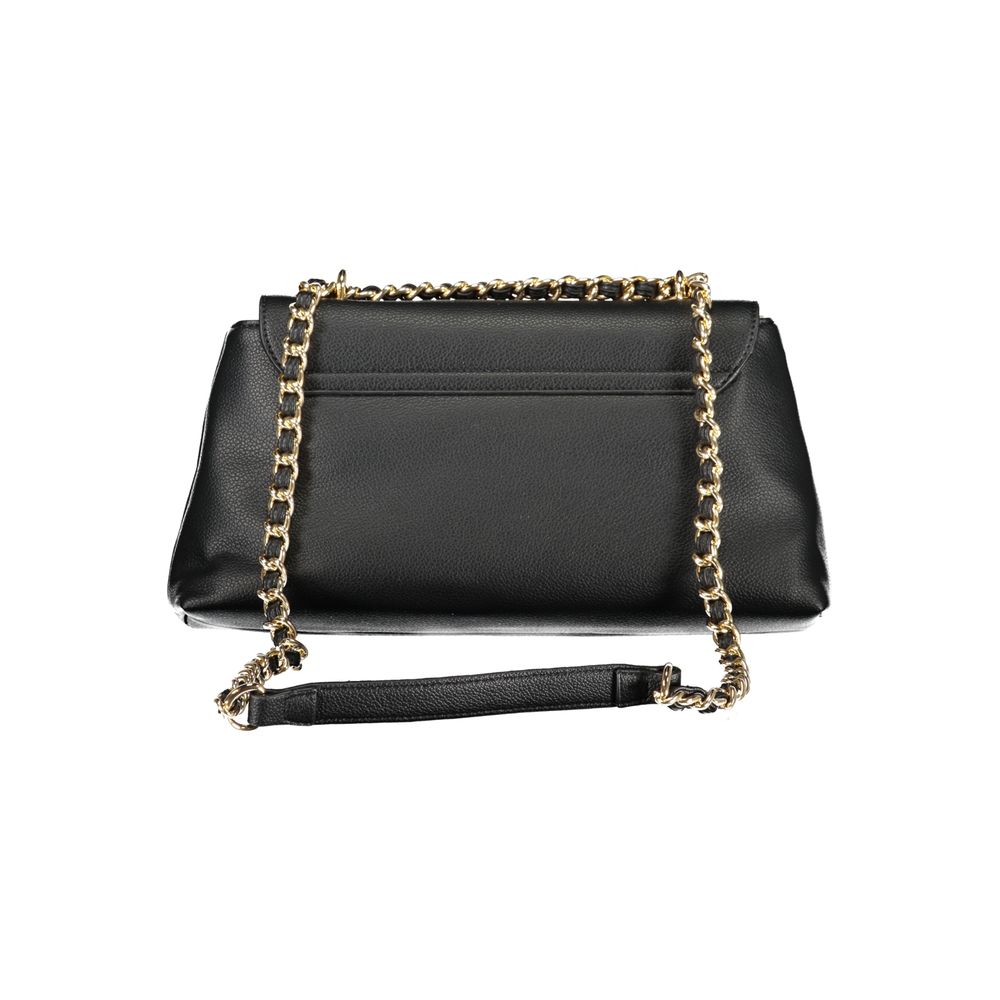 Mario Valentino Schwarze Polyethylen-Handtasche