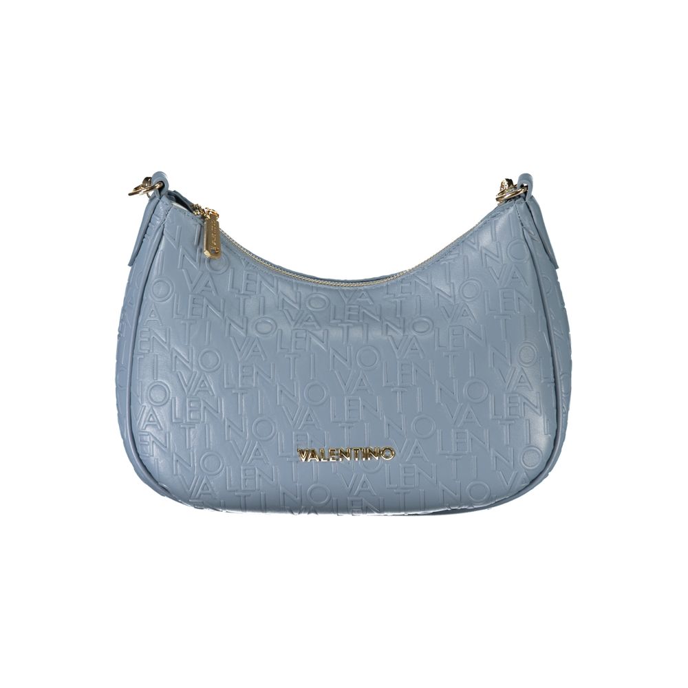Mario Valentino Blaue Polyethylen-Handtasche
