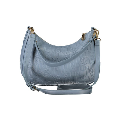 Mario Valentino Blaue Polyethylen-Handtasche
