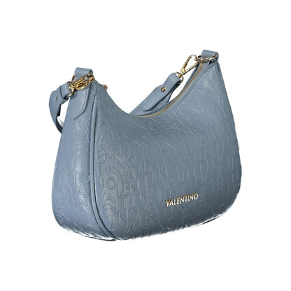 Mario Valentino Blaue Polyethylen-Handtasche