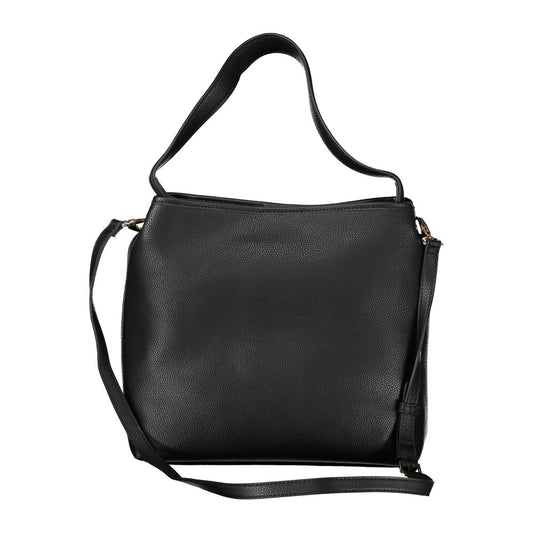 Mario Valentino Schwarze Polyethylen-Handtasche