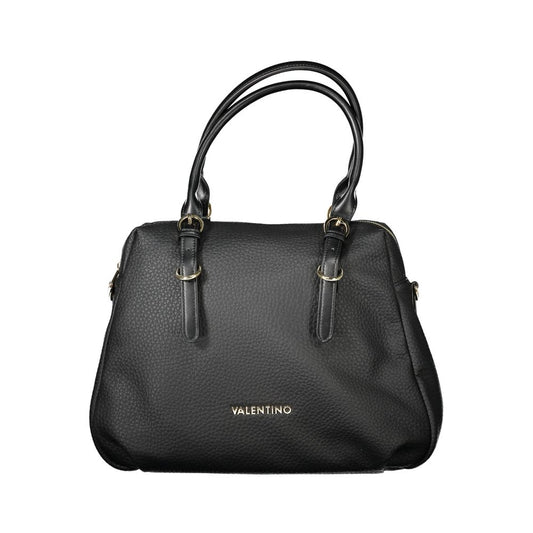 Mario Valentino Schwarze Polyethylen-Handtasche