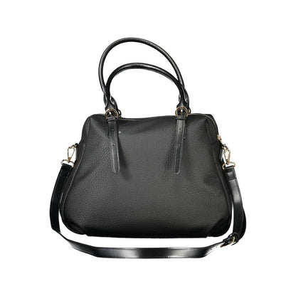 Mario Valentino Schwarze Polyethylen-Handtasche