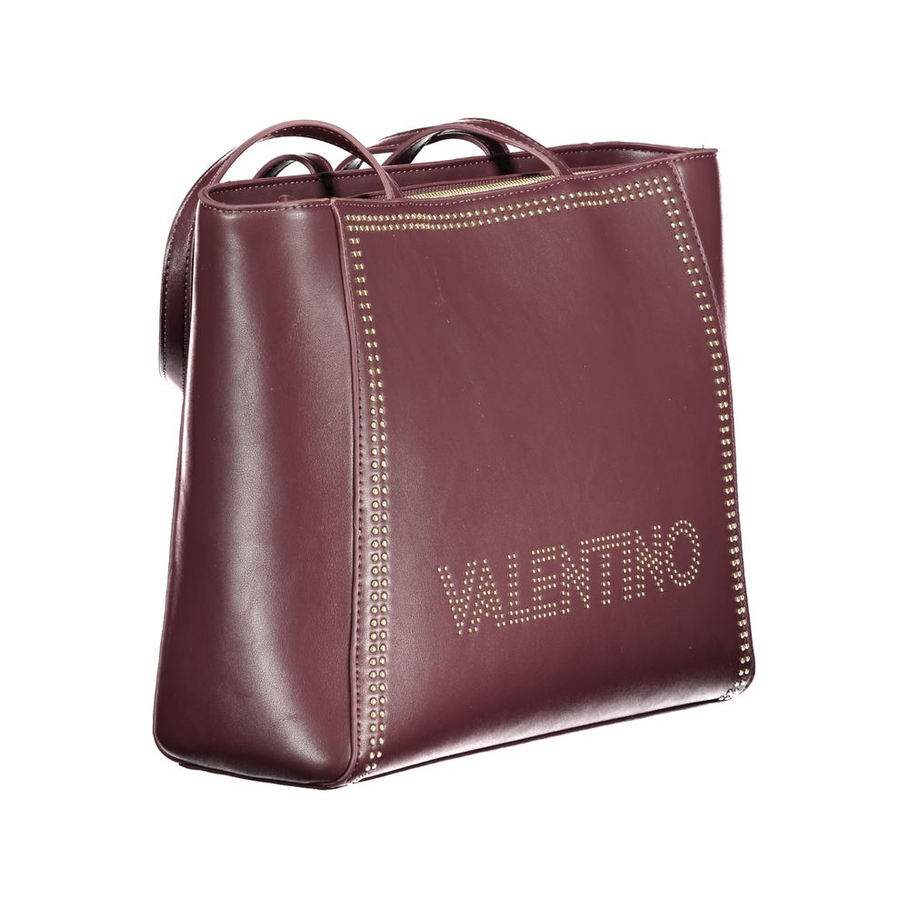 Mario Valentino Rote Polyethylen-Handtasche