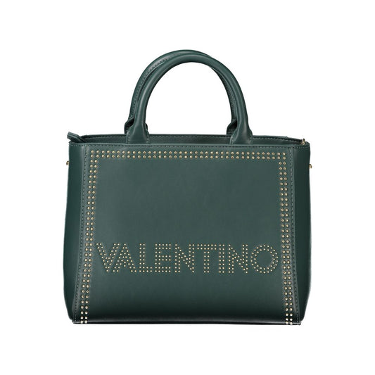 Mario Valentino Grüne Polyethylen-Handtasche