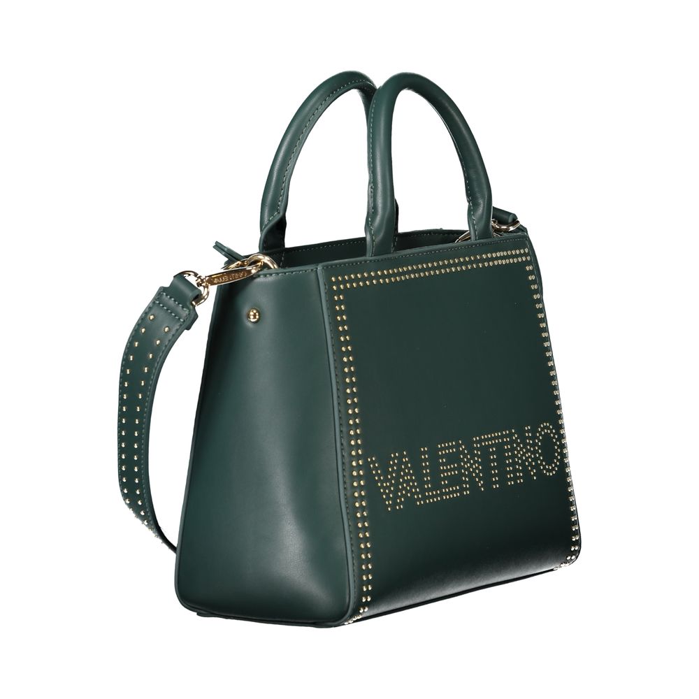 Mario Valentino Grüne Polyethylen-Handtasche