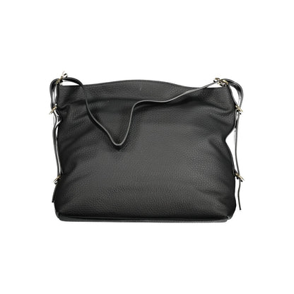 Mario Valentino Schwarze Polyethylen-Handtasche