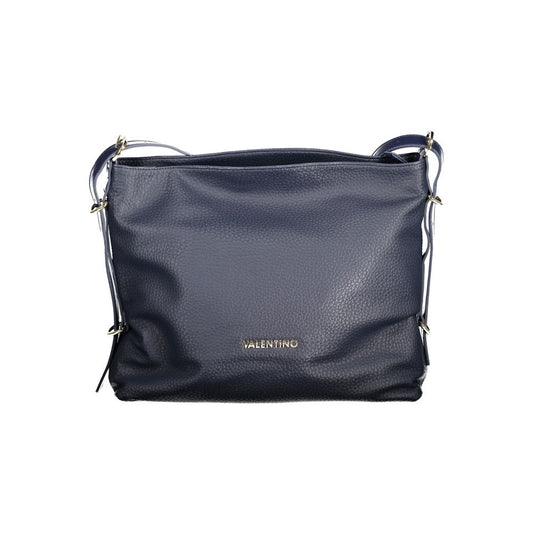 Mario Valentino Blaue Polyethylen-Handtasche