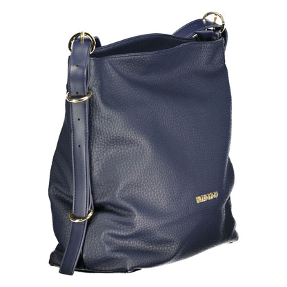 Mario Valentino Blaue Polyethylen-Handtasche