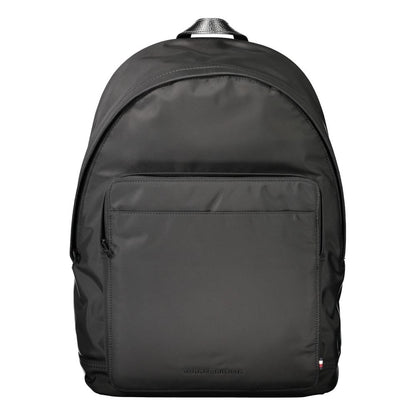 Tommy Hilfiger – Schwarzer Polyester-Rucksack