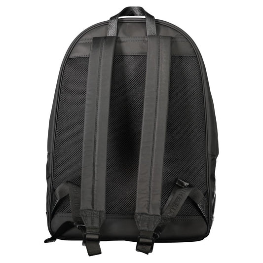 Tommy Hilfiger – Schwarzer Polyester-Rucksack