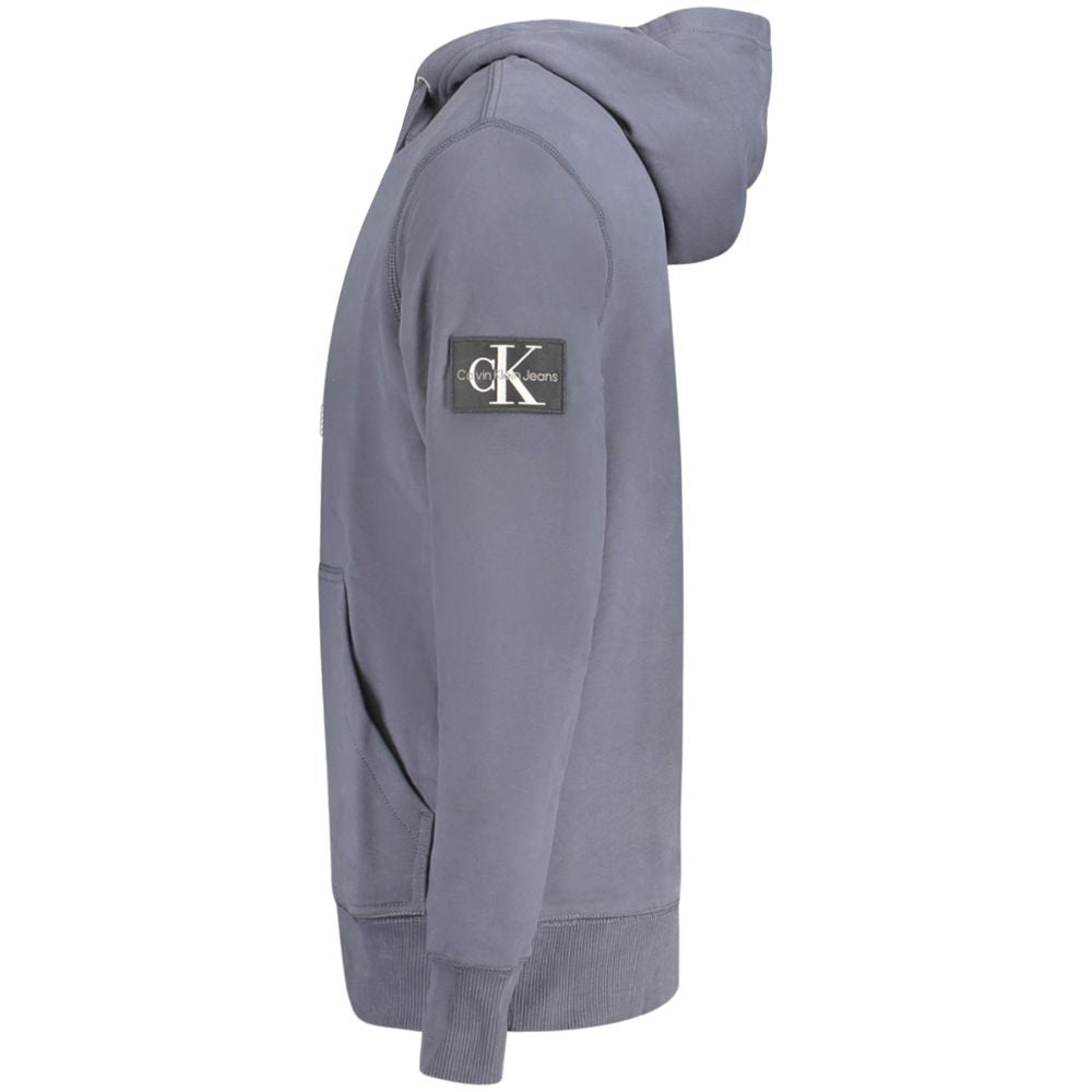 Calvin Klein Herrenpullover aus Baumwolle, Blau