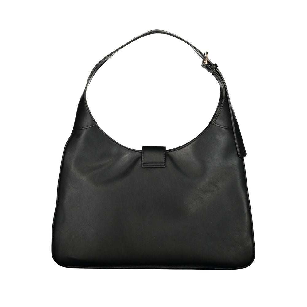 Mario Valentino Schwarze Polyethylen-Handtasche
